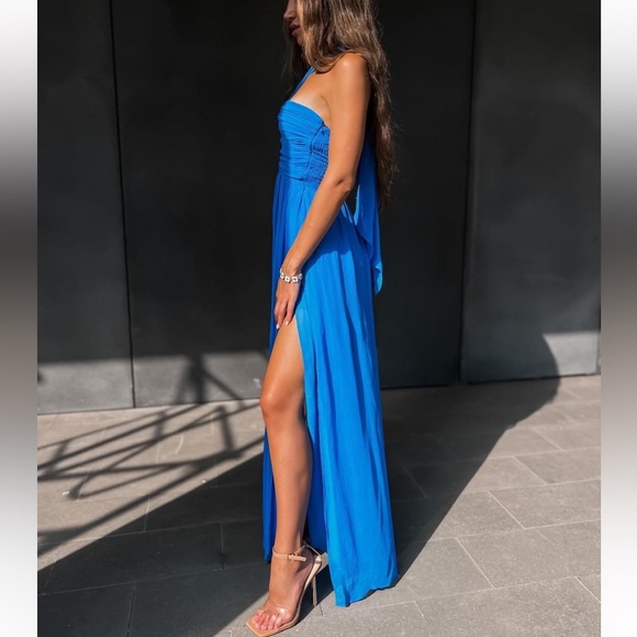 Zara Cut Out Maxi Dress - Picture 5 of 16
